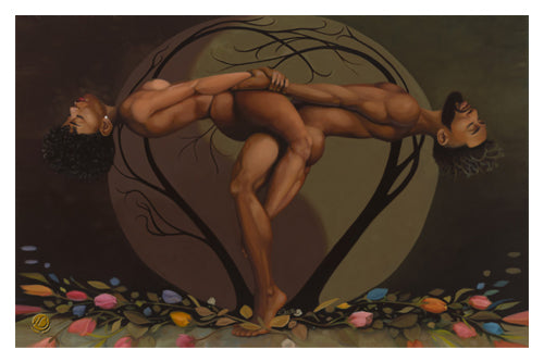Framed Balance by Henry Lee Battle | 24 x 36