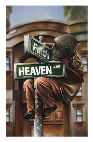 Framed Refuge by Salaam Muhammad | 26 x 17