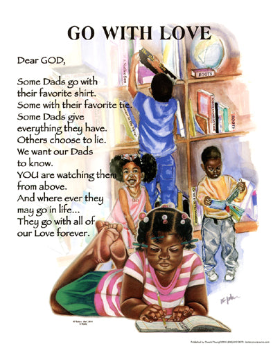 Go With Love by Batteryman Wall Art Décor 10 x 8 Art Print