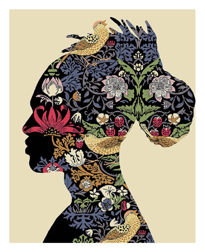 Afro Man by Ioana Horvat Wall Art Décor 27 x 22 Art Print