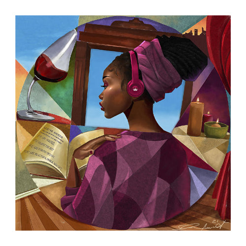 You’re Enough by Salaam Muhammad Wall Art Décor 16 x 16 Art Print