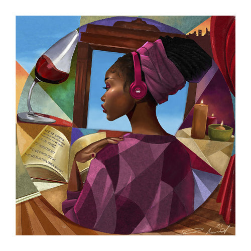 Framed You’re Enough by Salaam Muhammad | 16 x 16