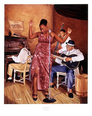 Creators of Jazz by Jason Delancey Wall Art Décor 28 x 22 Art Print