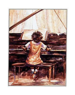 Practice Makes Perfect by Arbess Bailey Wall Art Décor 20 x 16 Art Print