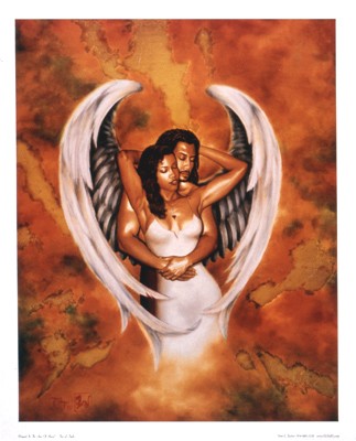 Wrapped in the Arms of Heaven by Toni Taylor Wall Art Décor 22 x 18 Art Print