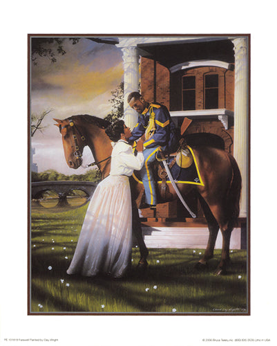 Farewell by Edward Clay Wright Wall Art Décor 10 x 8 Art Print
