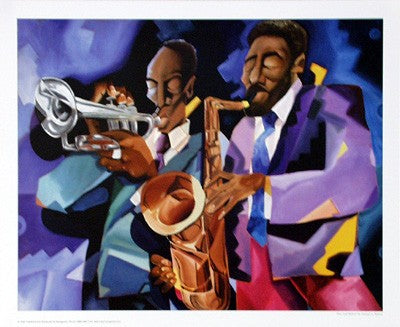 Fine and Mellow by Michael Wallace Wall Art Décor 18 x 22 Art Print