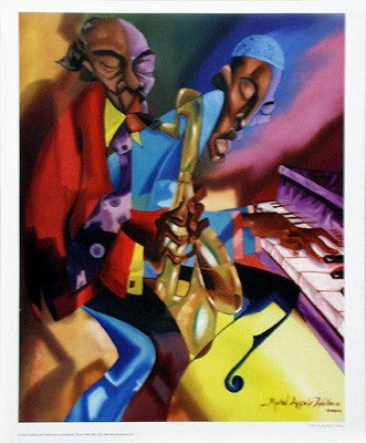 Oleo by Michael Wallace Wall Art Décor 22 x 18 Art Print