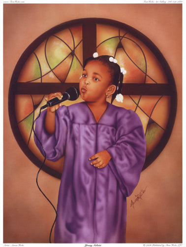Framed Young Soloist by Aaron Hicks | 16 x 12