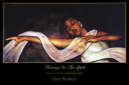 Flowing in the Spirit by Fred Mathews Wall Art Décor 24 x 36 Art Print