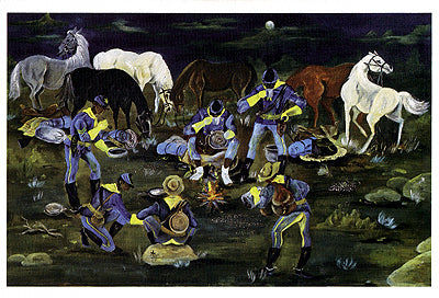 At Ease by Annie Lee Wall Art Décor 15 7/8 x 22 1/2 Art Print