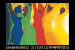 Thanks and Praises by Bernard Hoyes - African American Art Print, 24x36 inch