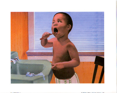 Brushin' Up by Stanley Morgan Wall Art Décor 8 x 10 Art Print