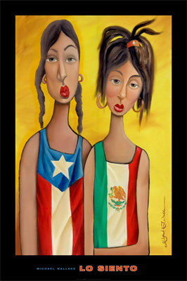 Lo Siento by Michael Wallace Wall Art Décor 36 x 24 Art Print