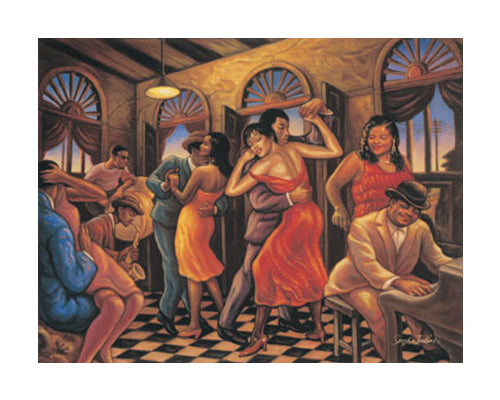 Roadhouse Sunrise by Sarah Jenkins Wall Art Décor 16 x 20 Art Print