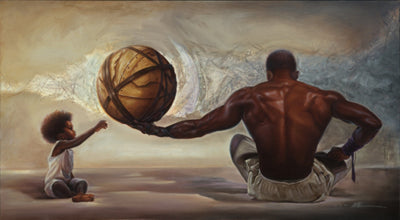 If This World Were Mine Male by WAK - Kevin A. Williams Wall Art Décor 20 x 36 Art Print