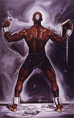 Knowledge is Power by WAK - Kevin A. Williams Wall Art Décor 16 x 10 Art Print