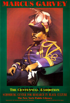 Marcus Garvey by Bernard Hoyes Wall Art Décor 32 x 22 Art Print