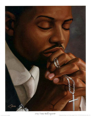 His Time Well Spent by Henry Lee Battle Wall Art Décor 16 x 12 Art Print