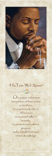 Framed His Time Well Spent: Statement by Henry Lee Battle | 36 x 12