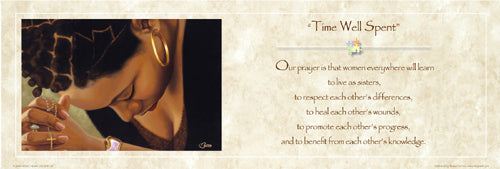 Framed Time Well Spent: Statement by Henry Lee Battle | 12 x 36