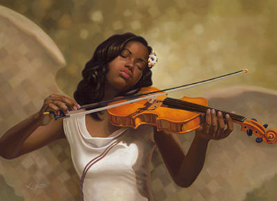 Framed Melody from Heaven by Henry Lee Battle | 12 x 16