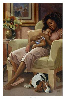 Framed Sweet Dreams by Henry Lee Battle | 16 x 12