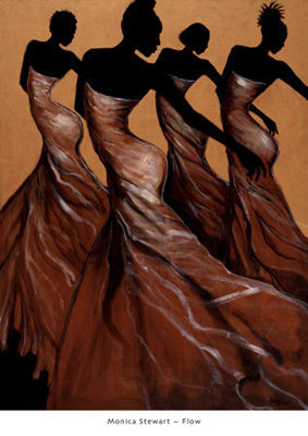 Framed Flow by Monica Stewart | 34 x 24 1/2