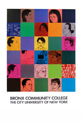 Framed Bronx Community College by Elizabeth Catlett | 36 x 24
