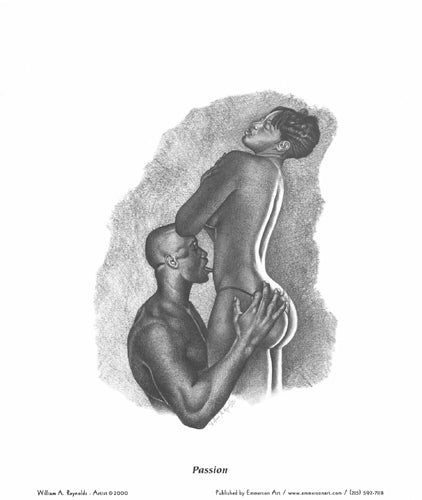 Framed Passion (mini) by William Reynolds | 10 x 8