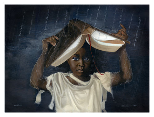 Sheltered by Edwin Lester | 26 x 34 Art Print