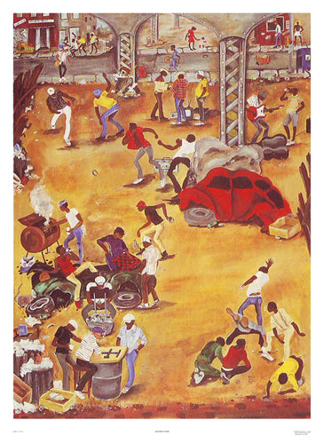 Country Club by Annie Lee Wall Art Décor 35 x 25 1/2 Art Print