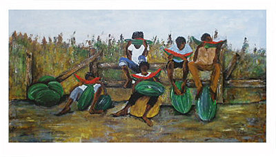 Framed Seeds & Rinds by Annie Lee | 16 1/2 x 29 7/8