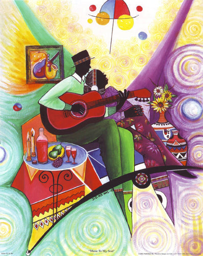 Framed Music to My Soul by D.D. Ike | 14 x 11