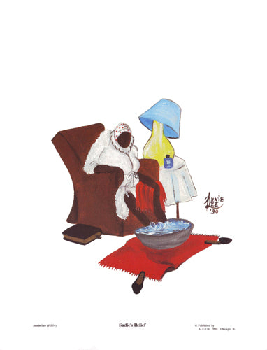 Sadie's Relief by Annie Lee Wall Art Décor 11 1/4 x 8 1/2 Art Print