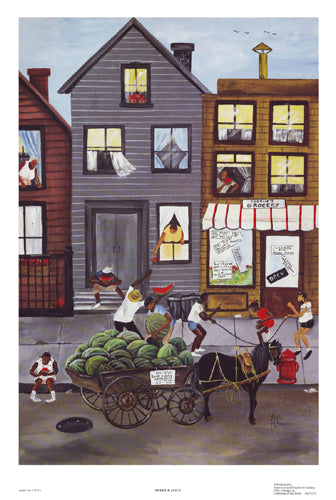 Sweet and Juicy by Annie Lee Wall Art Décor 29 x 19 ¼ Art Print