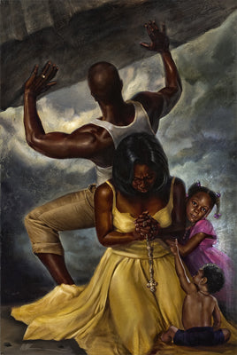 Framed Behind Every Great Man (medium) by WAK - Kevin A. Williams