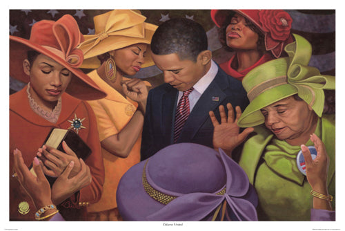 Framed Citizens United by Henry Lee Battle | 24 x 36