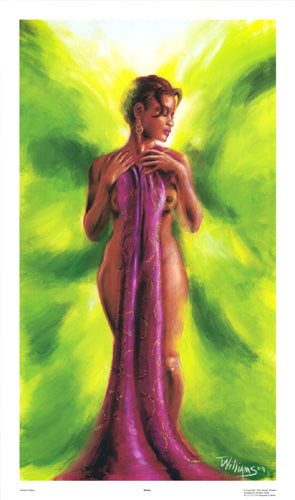Framed Ebony by Thomas Williams | 39 x 23