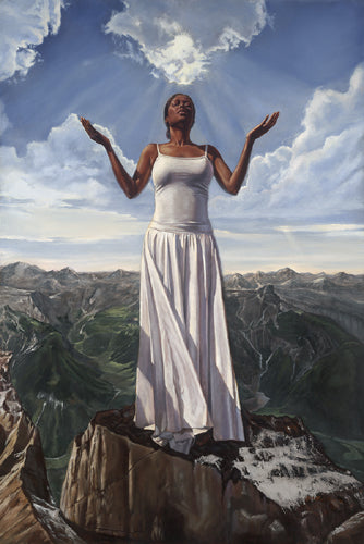 Framed For Every Mountain by WAK - Kevin A. Williams | 36 x 24