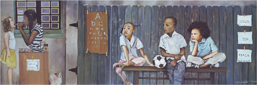 When I Grow Up by Edwin Lester Wall Art Décor 7 1/4 x 21 5/8 inch Art Print