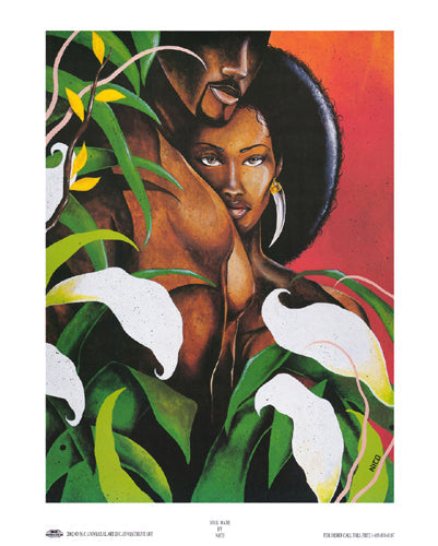 Framed Soul Mate by Nico - Marlon Woods | 10 x 8