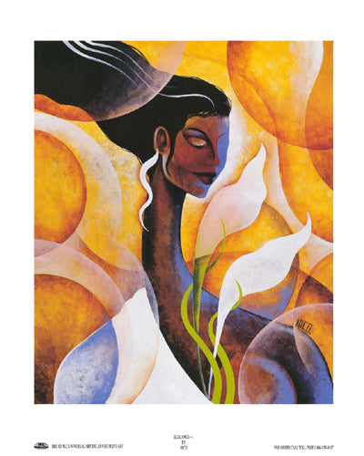 Elegance I by Nico - Marlon Woods Wall Art Décor 10 x 8 Art Print