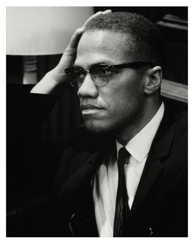 Framed Malcolm X, Washington DC, 1964 10 x 8