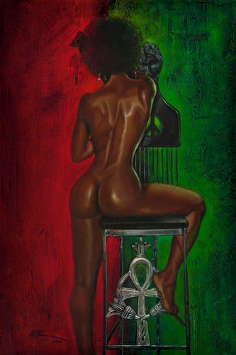 The Blackness by WAK – Kevin A. Williams Wall Art Décor 36 x 24 Art Print