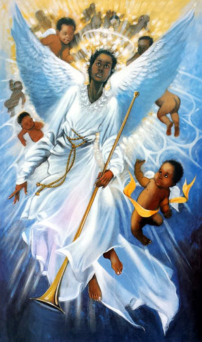 Framed Angel: Into the Light (mini) by Henry C. Porter | 13 x 8