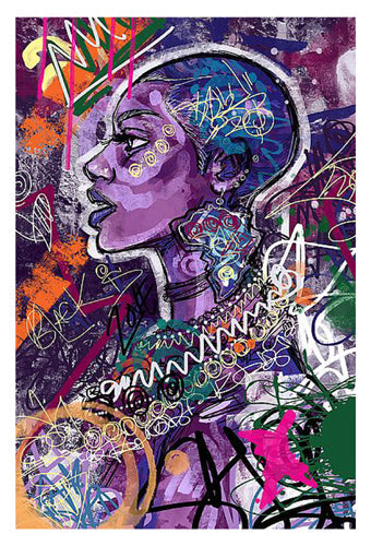Framed Black Is Love by Justin Copeland | 32 x 21 ¾