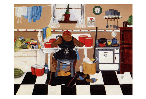 Sixty Pounds notecard by Annie Lee Wall Art Décor 5 ½ x 8 Art Print