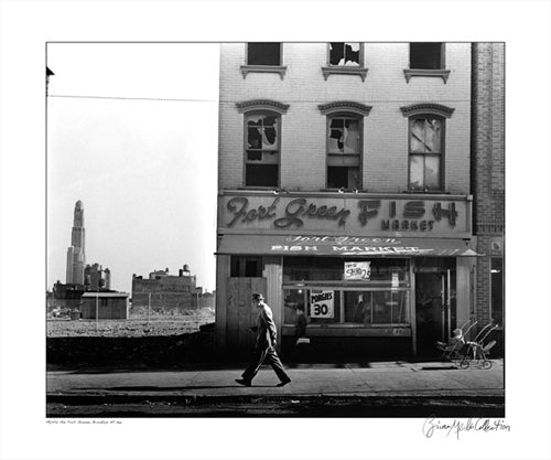 Framed Fort Greene, Brooklyn, New York, 1961 by Merlis Collection
