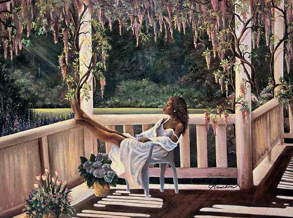 Framed Afternoon Dreams by Consuelo Gamboa | 17 7/8 x 23 7/8